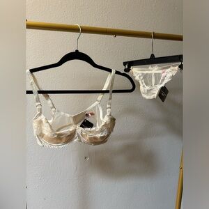 Agent provocateur Bridal lace set